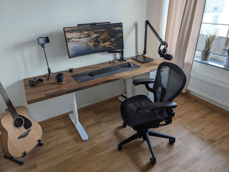 Das Homeoffice, in dem ResumeMaker.Online entwickelt wird