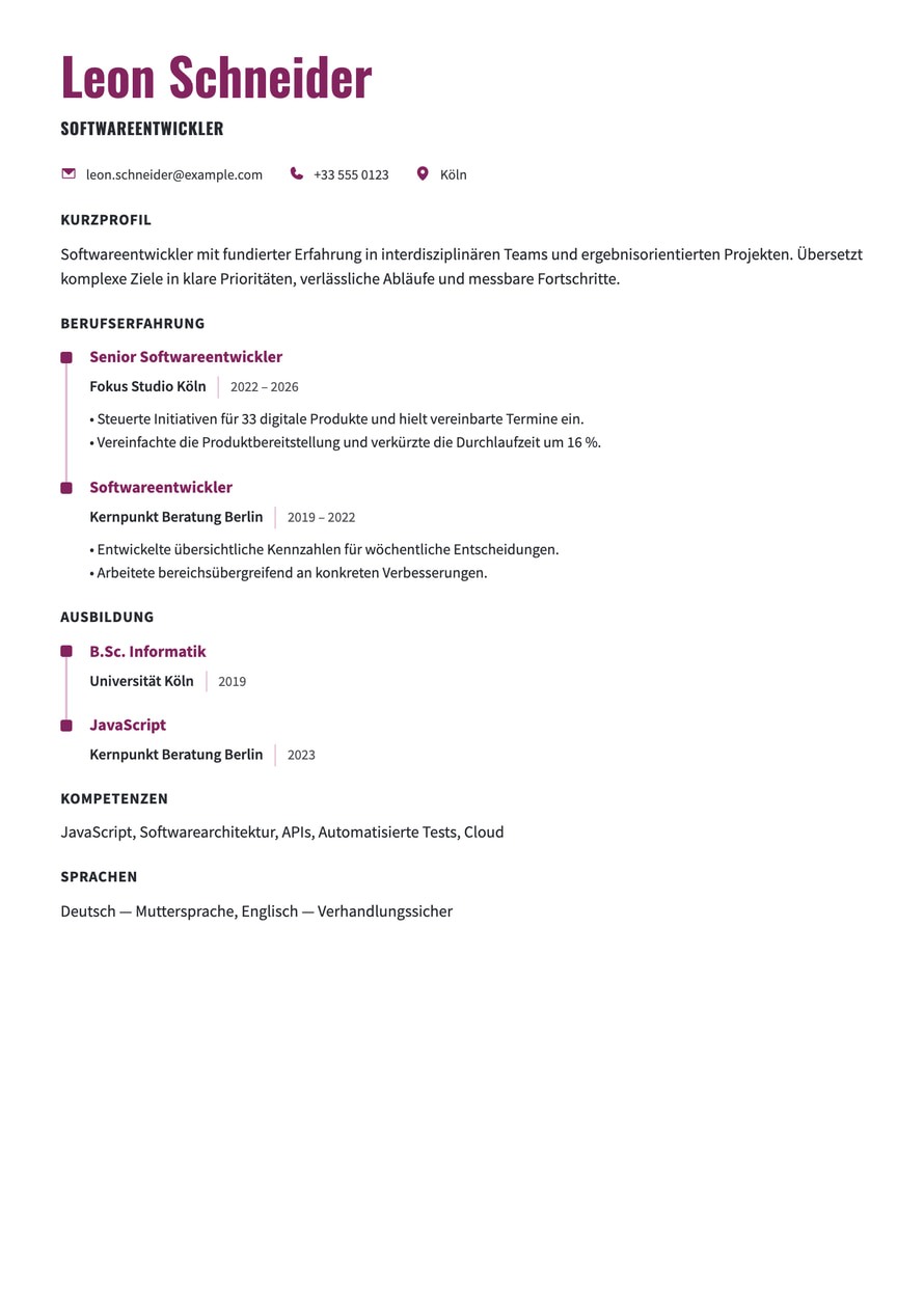 Vertex resume preview