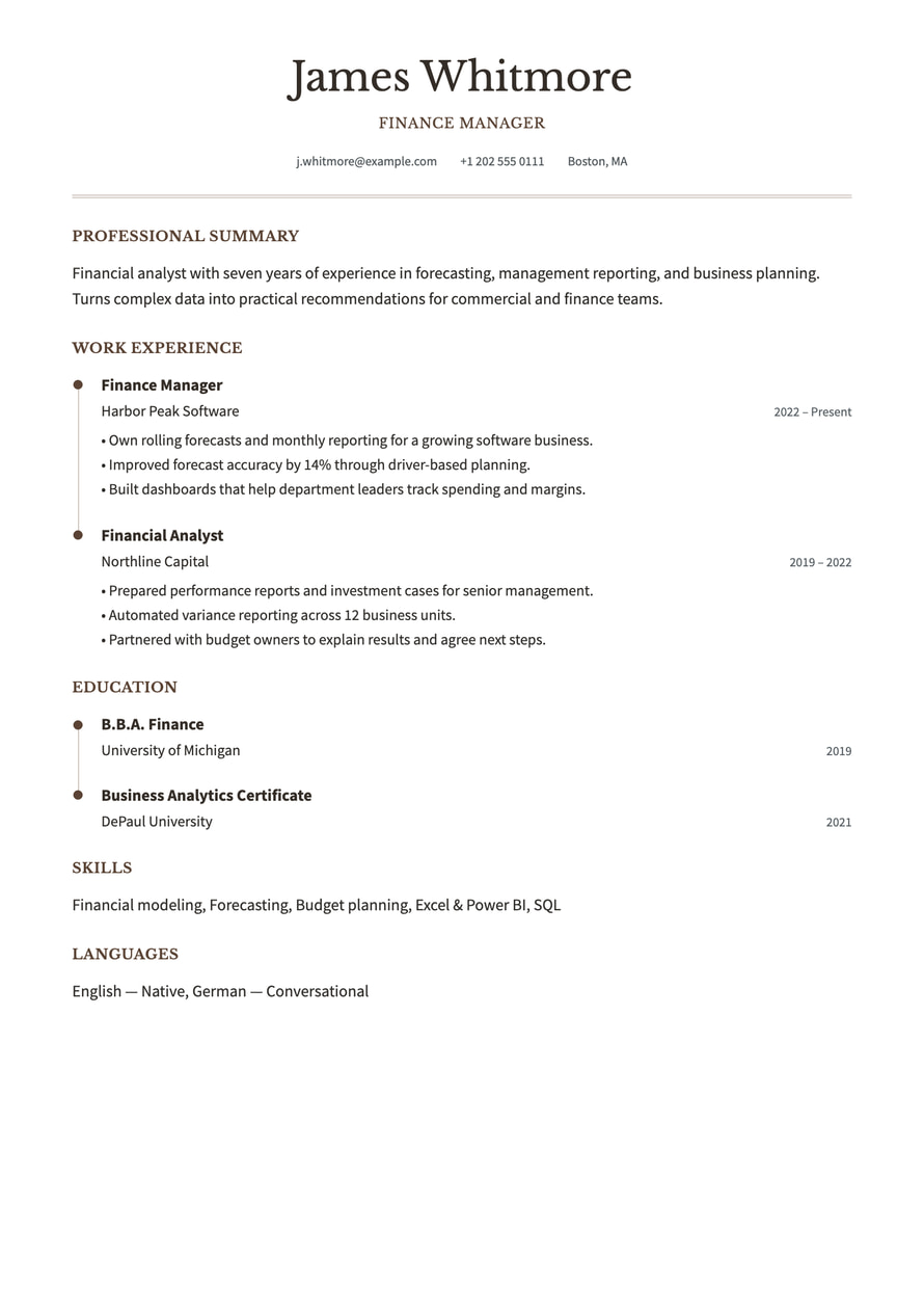 Vellum resume preview