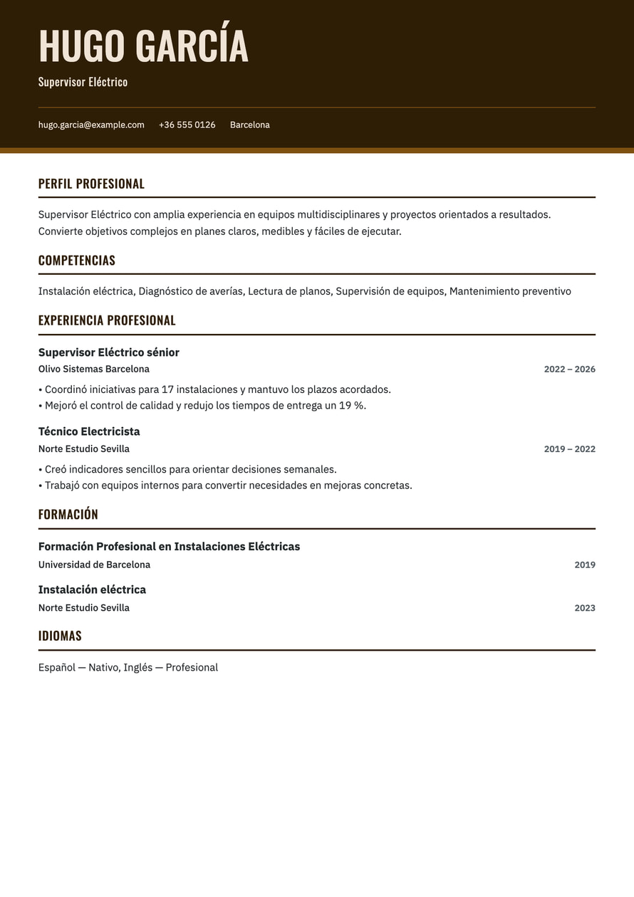 Workshop resume preview