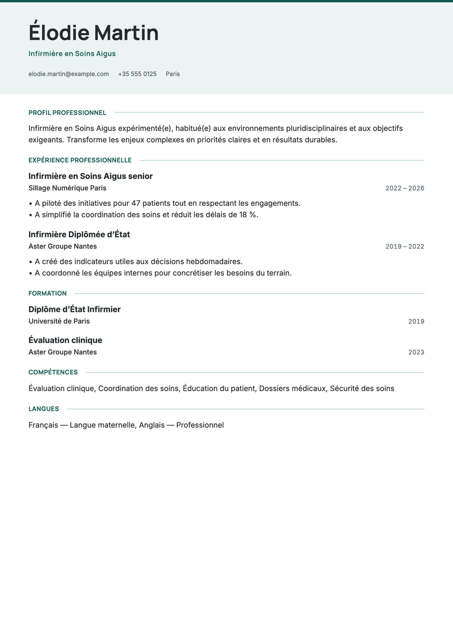 Pulse resume preview