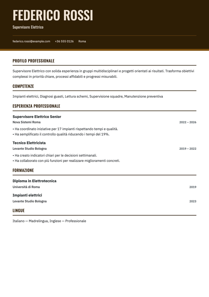 Workshop resume preview