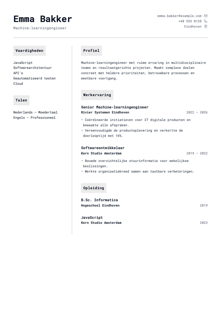 Data System Logs resume preview