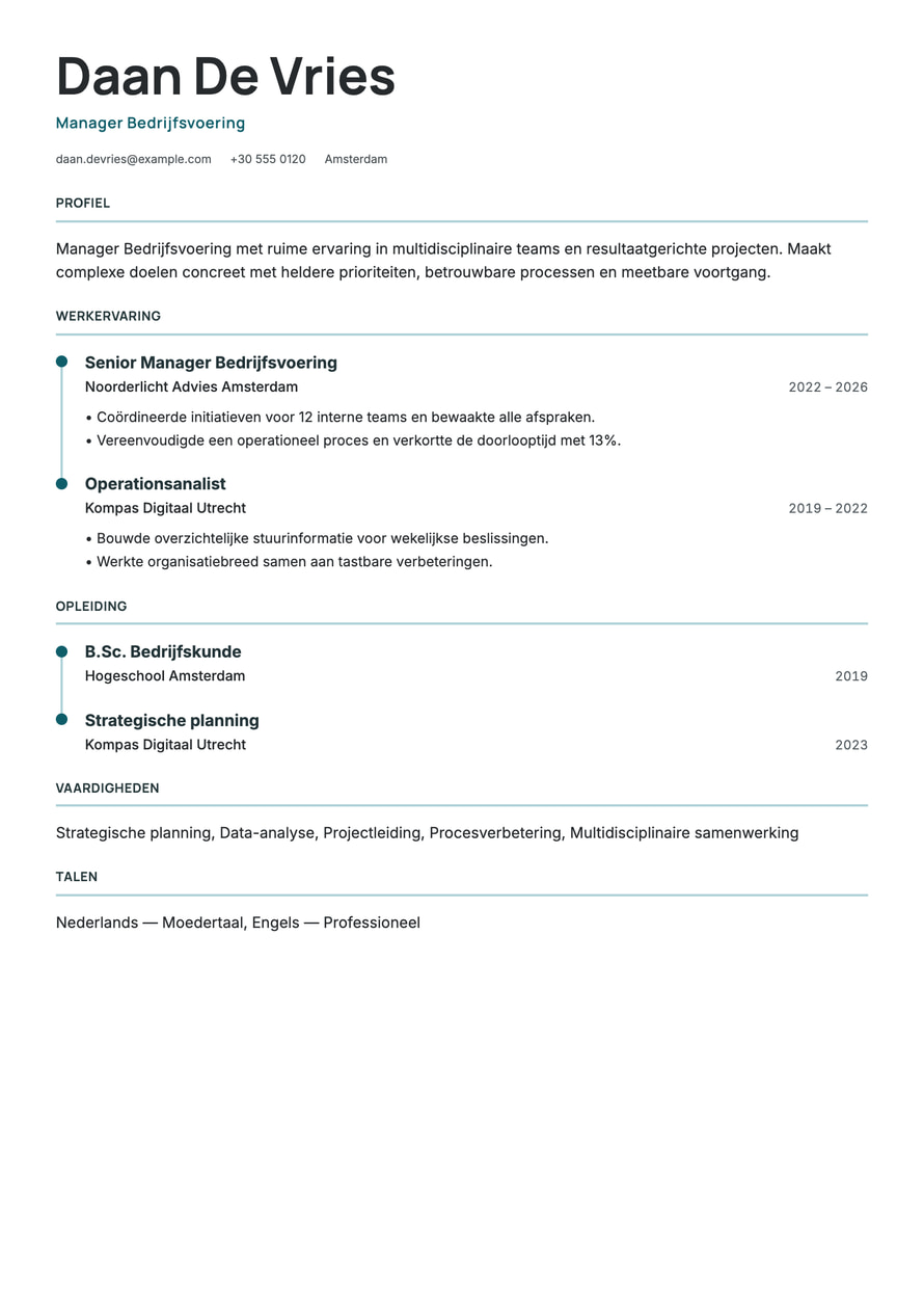 Tempo resume preview