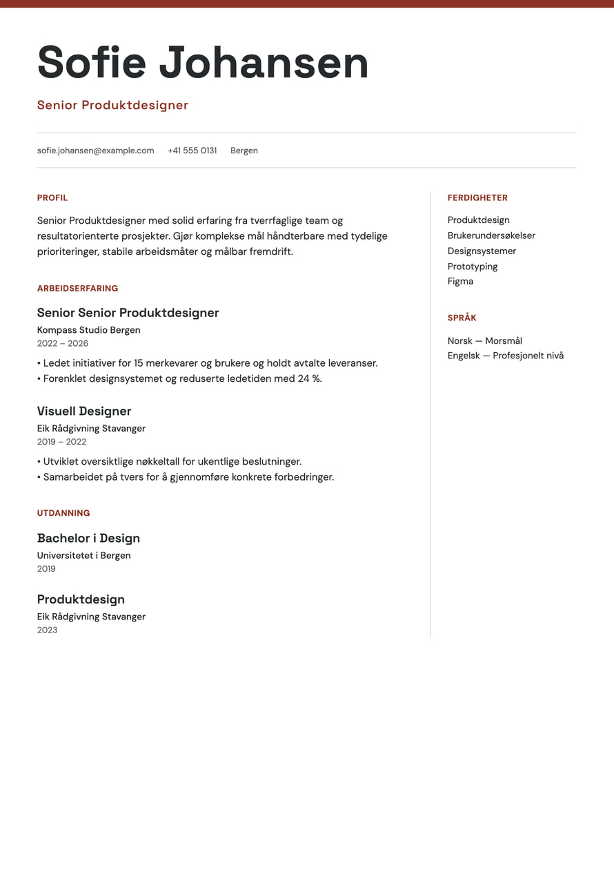 Forma resume preview