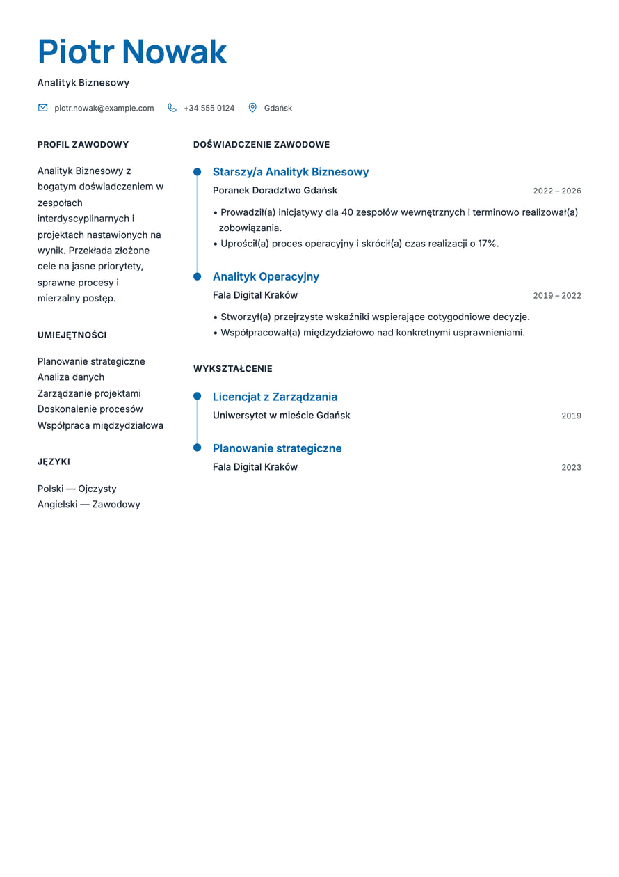 Continuum resume preview