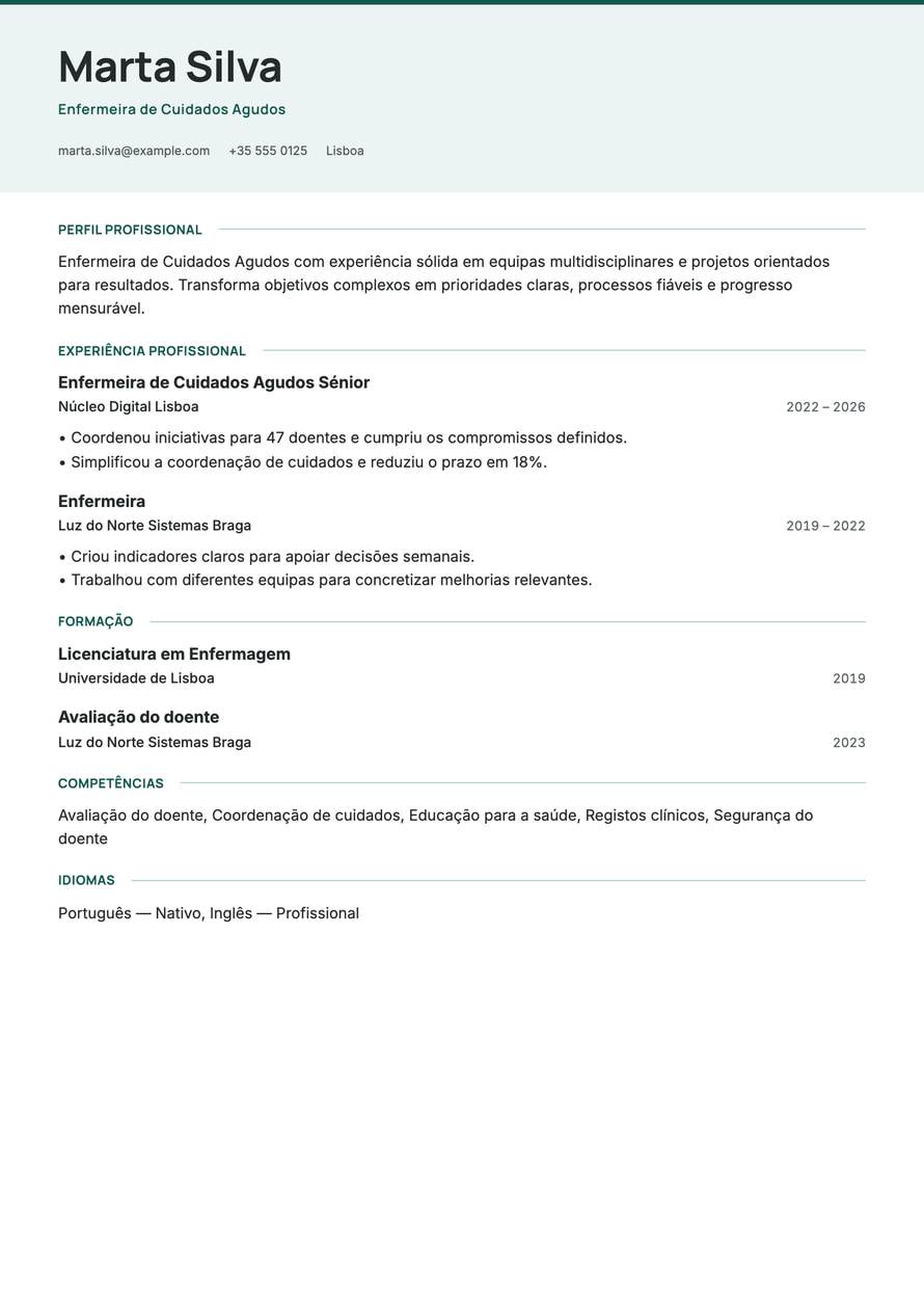 Pulse resume preview