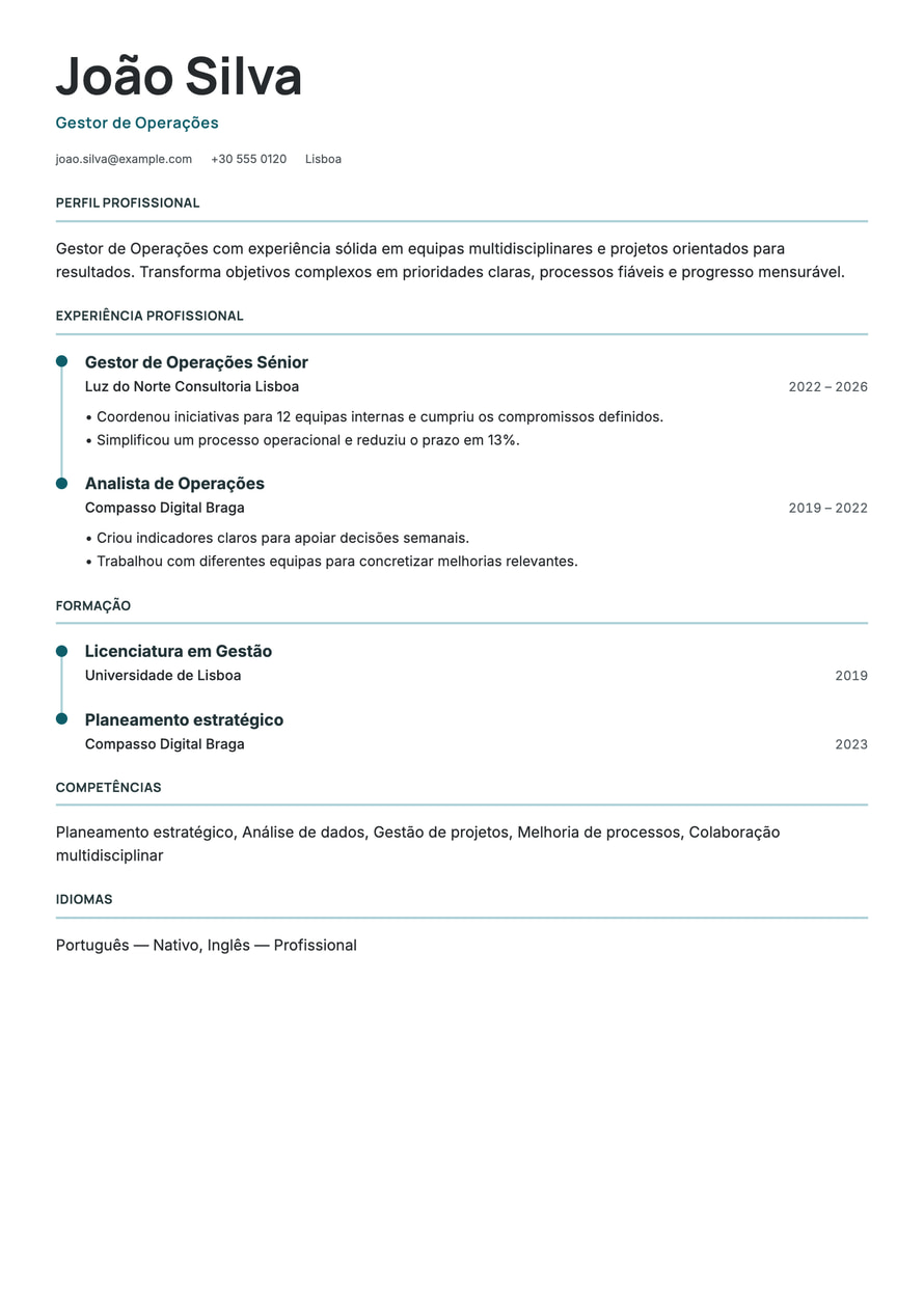 Tempo resume preview