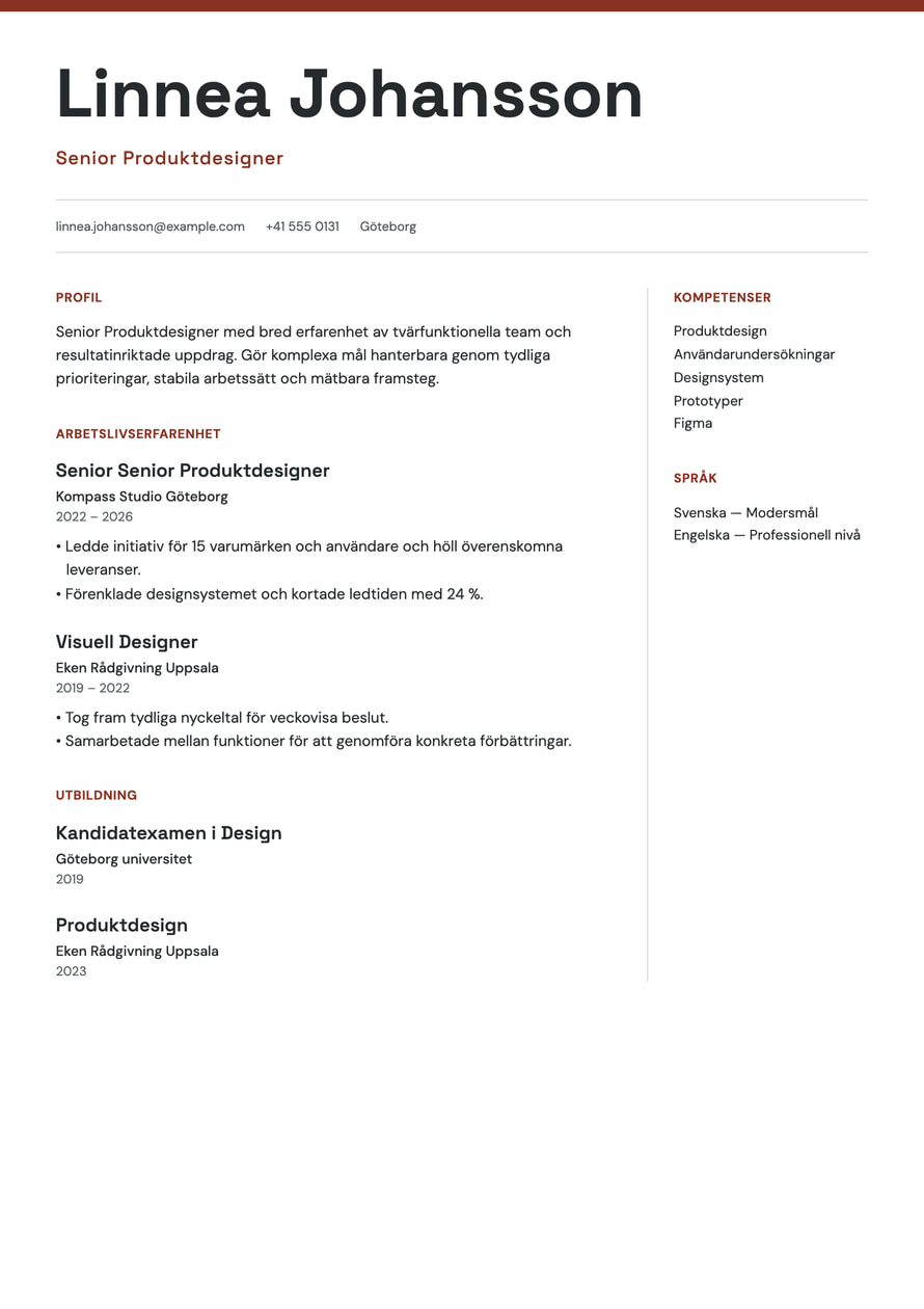 Forma resume preview