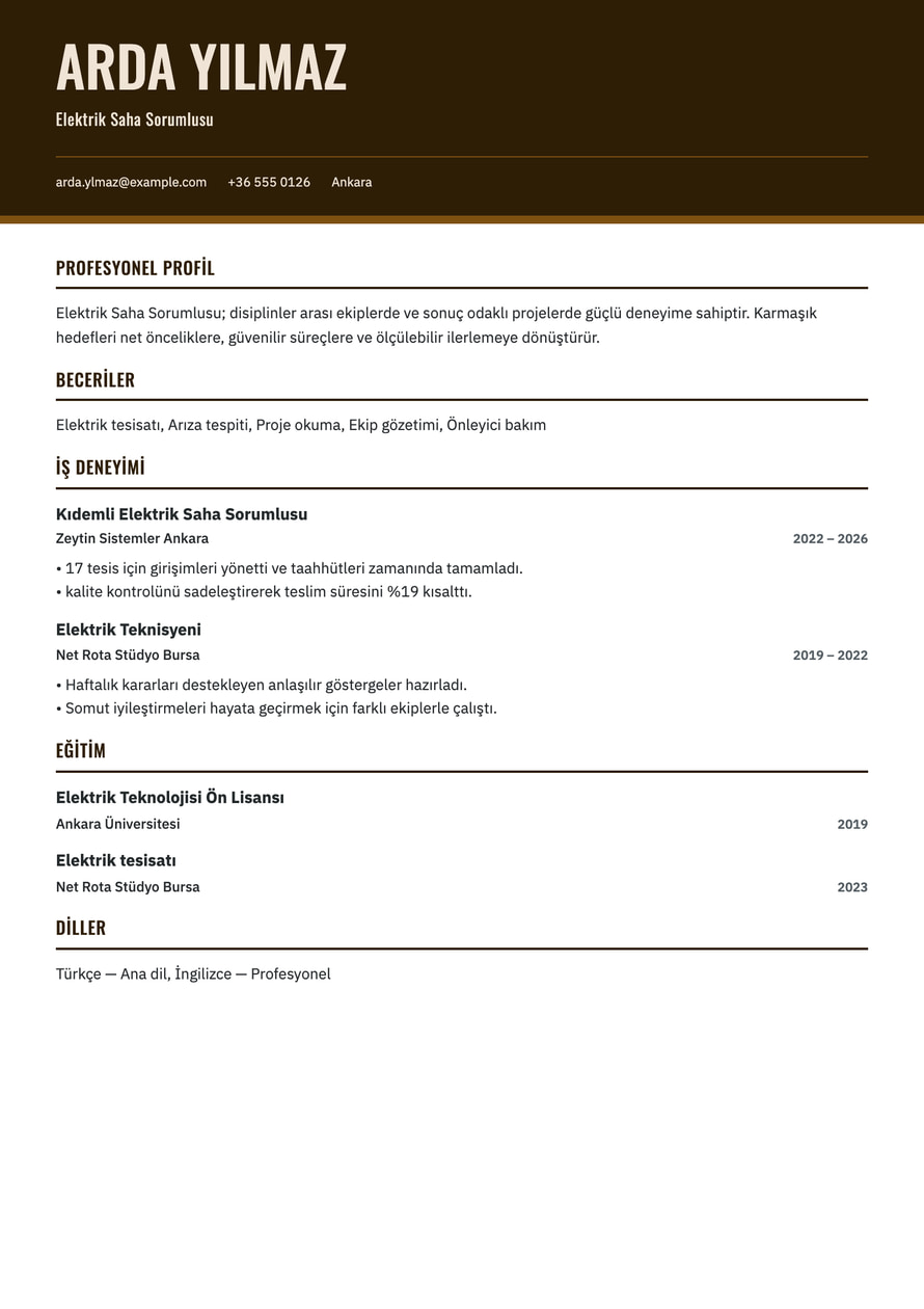 Workshop resume preview