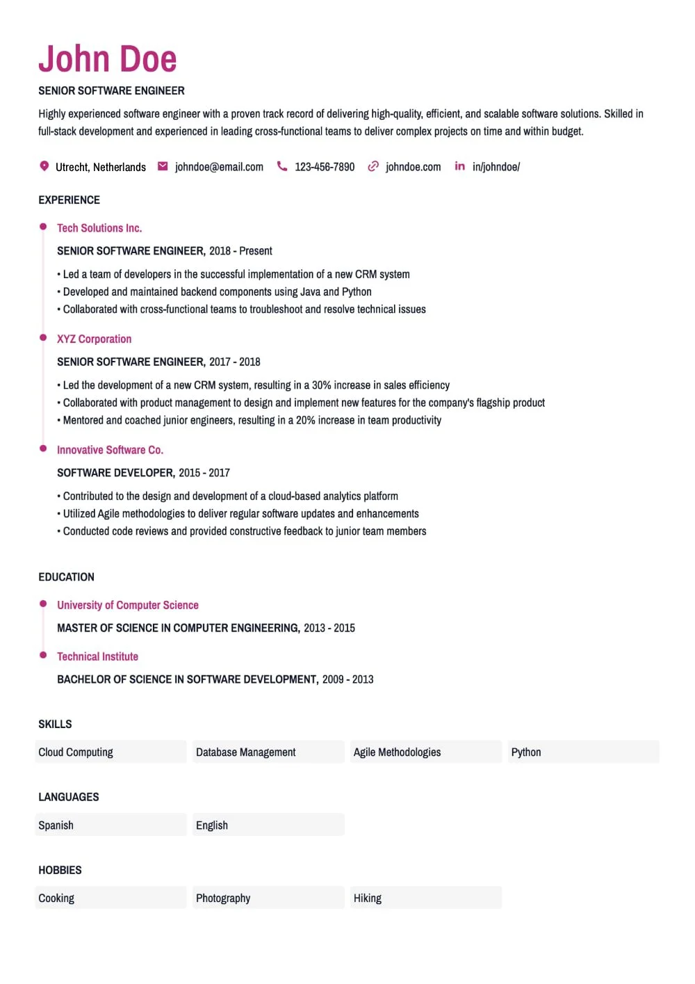 Resume Maker Online Free Resume Maker Powered By AI 